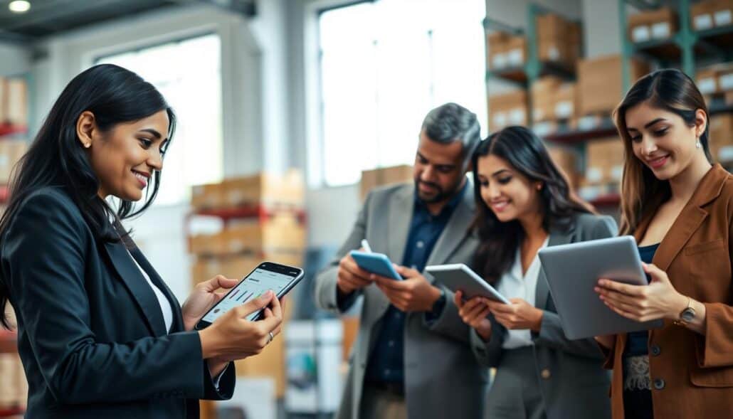 мобилни технологии за дистрибутори