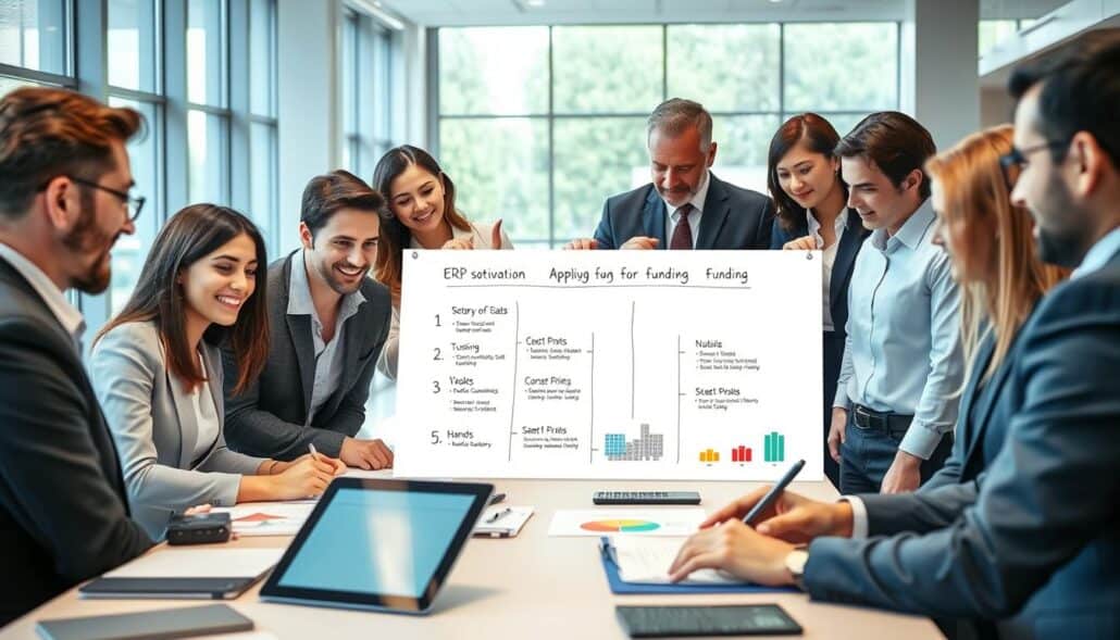 финансиране за ERP софтуер